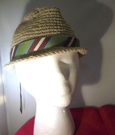 fedora style cotton hat